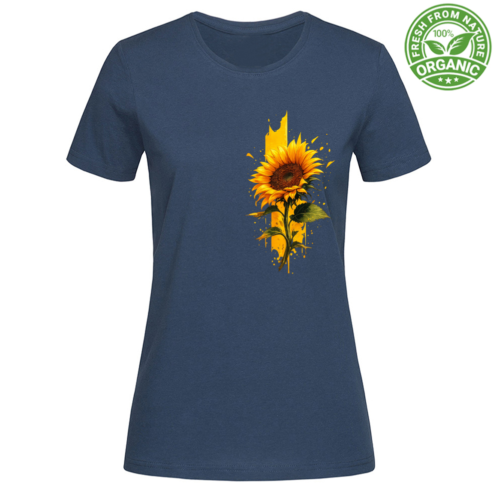 T-Shirt Donna Organic Girasole