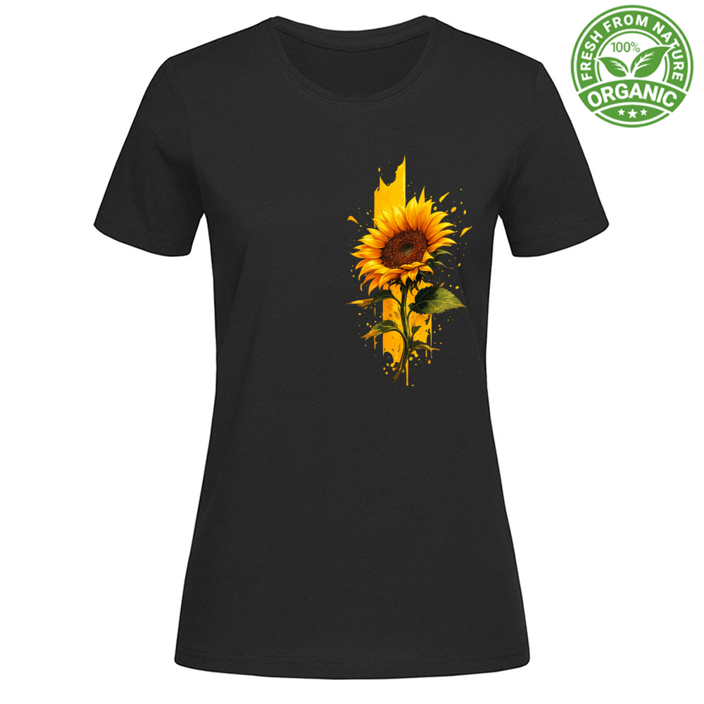 T-Shirt Donna Organic Girasole