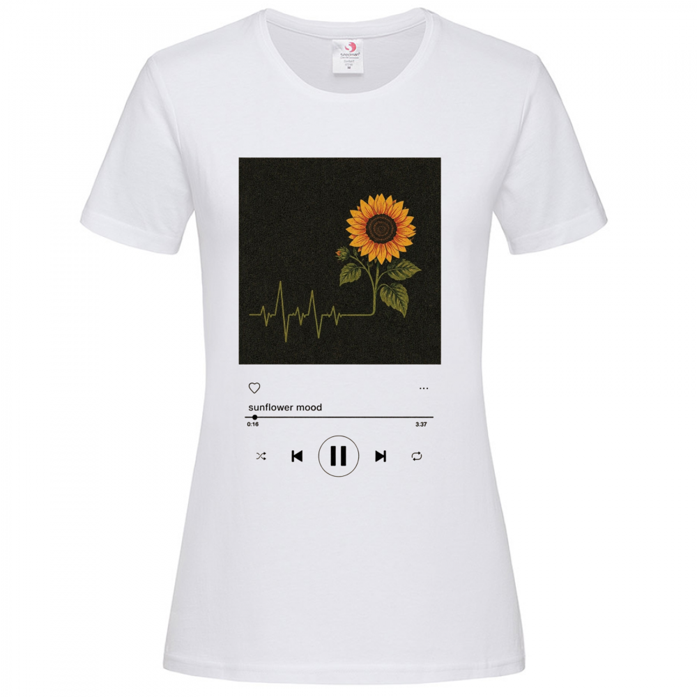 T-shirt Donna Premium sunflower mood
