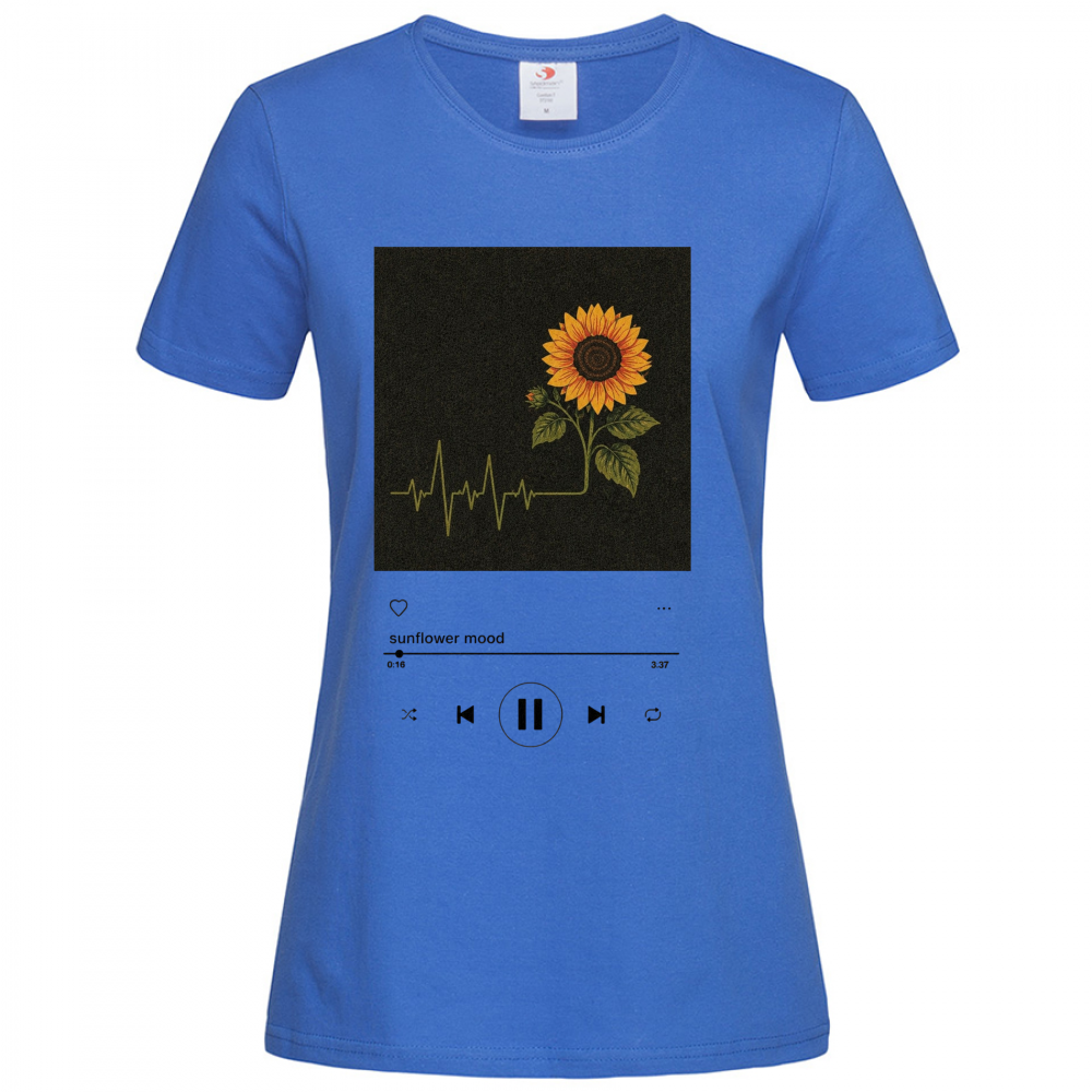 T-shirt Donna Premium sunflower mood