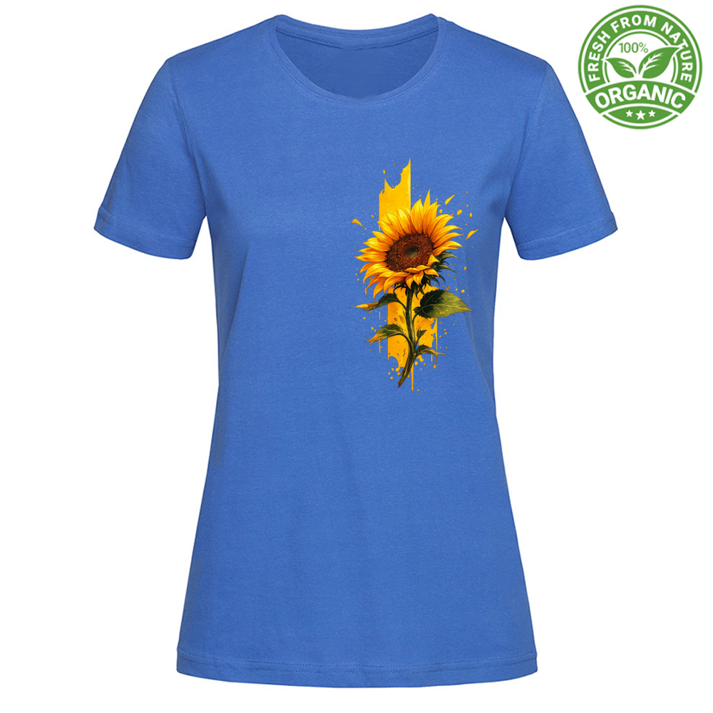 T-Shirt Donna Organic Girasole