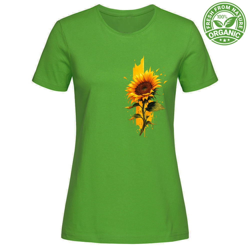 T-Shirt Donna Organic Girasole