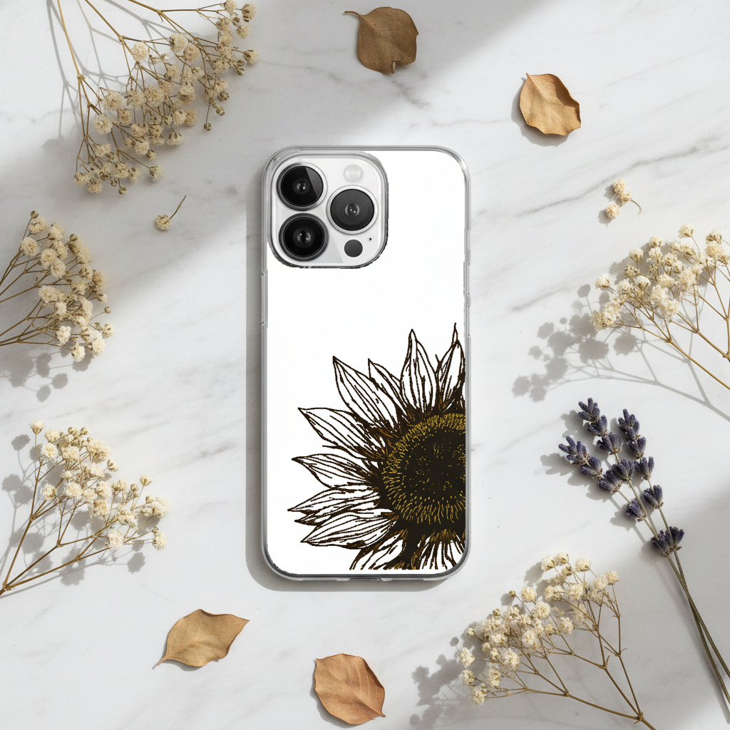 Cover girasole - flat lay