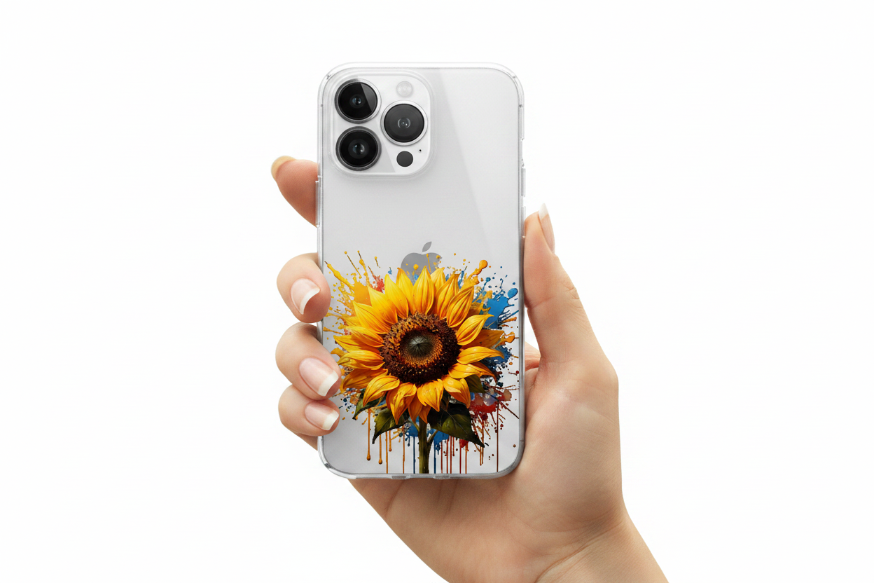 Cover Girasole iPhone 16 Pro Max - Lifestyle