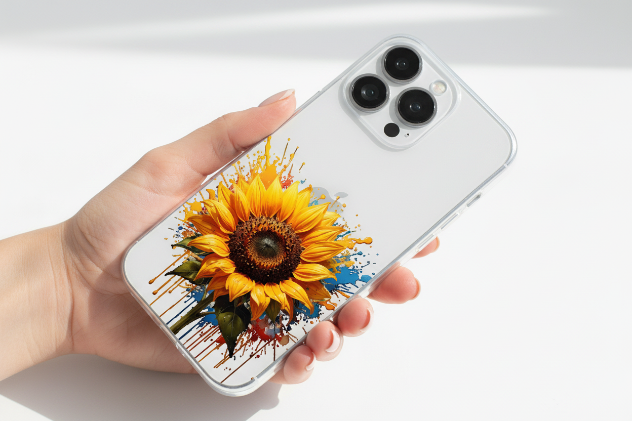 Cover Girasole iPhone - Lifestyle