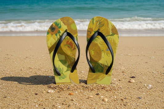 Infradito sulla spiaggia